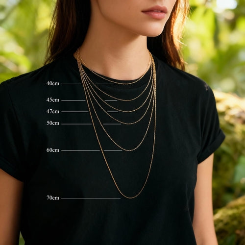 Nature-Inspired Olive Leaf Necklace, Gold & Silver (Adjustable Chain)