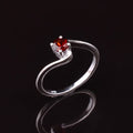 Classic Gemstone Ring Crafted in Sterling Silver