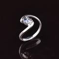 Authentic 925 Sterling Silver Gemstone Ring